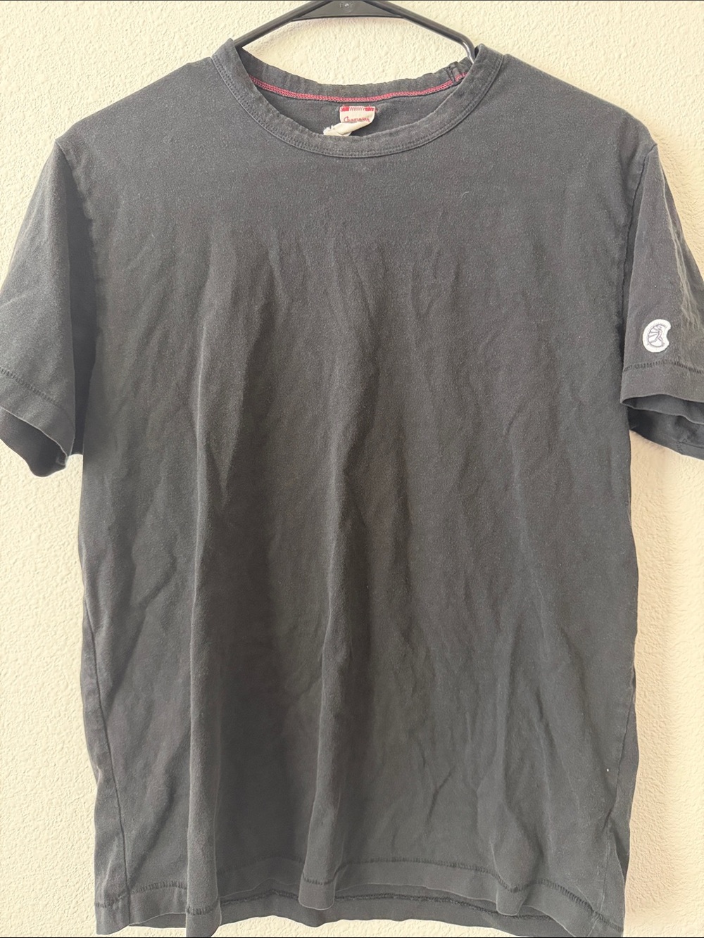 Champion and Todd Snyder Black Crewneck Men's T-Shirt - Classic Casual Fit